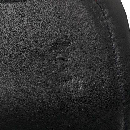 Chanel Lambskin Quilted Medium Double Flap Navy 12 of 12