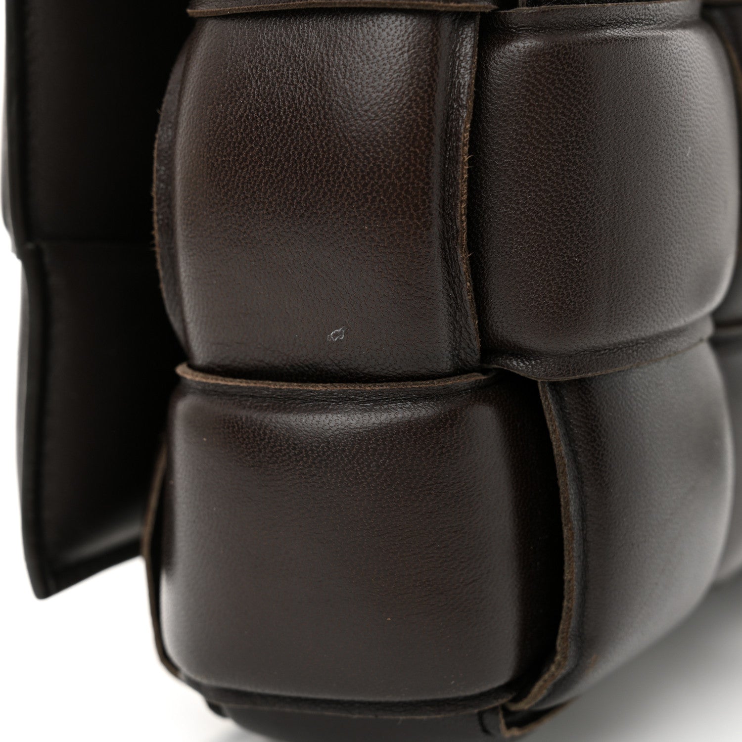 Bottega Veneta Nappa Maxi Intreccio Padded Cassette Crossbody Bag Fondente 15 of 15