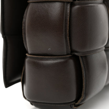 Bottega Veneta Nappa Maxi Intreccio Padded Cassette Crossbody Bag Fondente 15 of 15