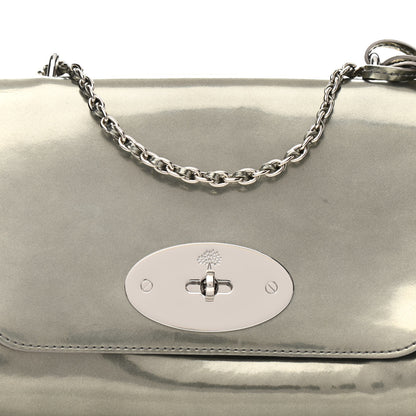Mulberry Metallic Patent Small Lily Pewter 9 of 9