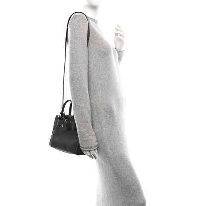 Louis Vuitton Calfskin City Steamer Mini Black 2 of 13