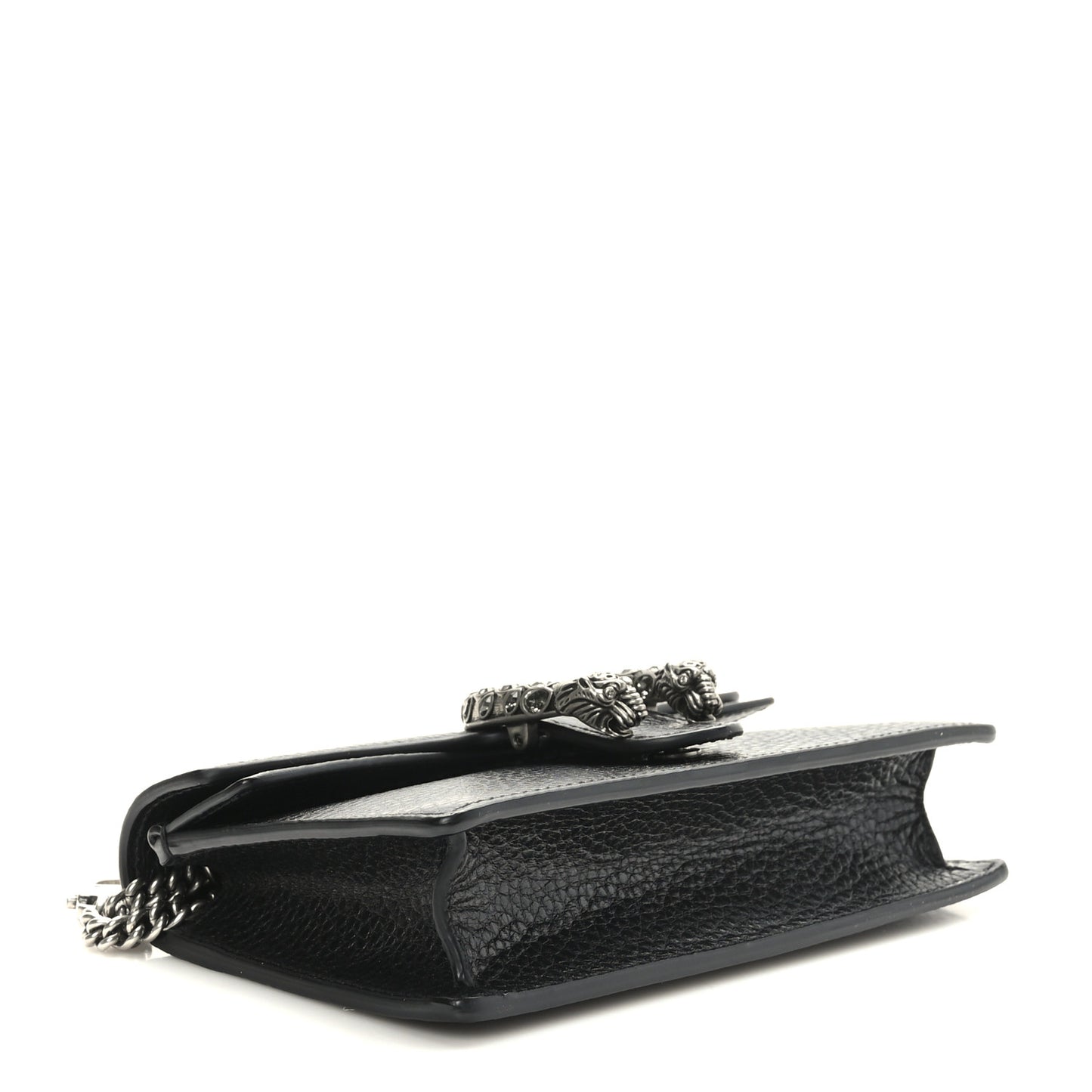 Calfskin Super Mini Dionysus Shoulder Bag Black