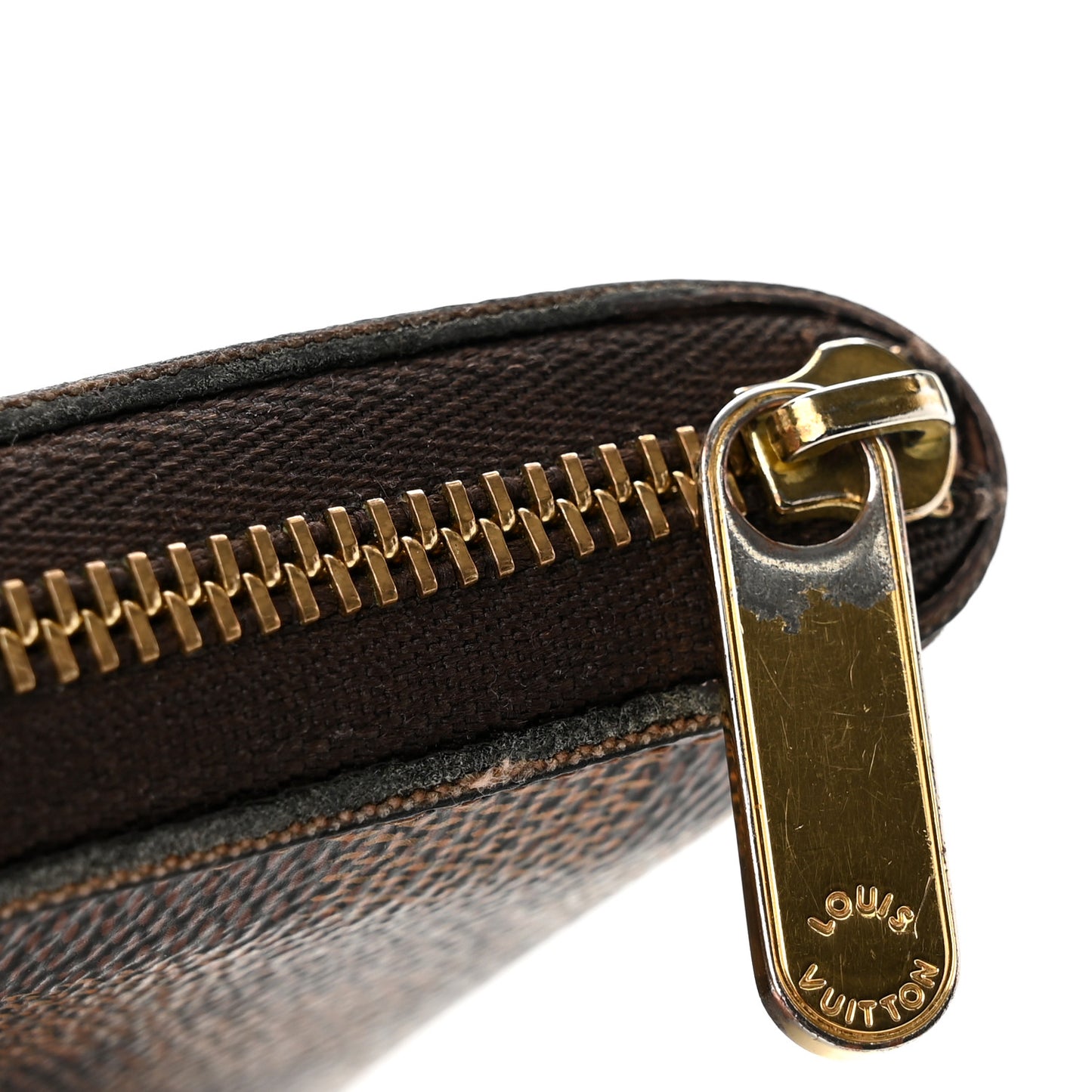 Damier Ebene Zippy Coin Purse Rose Ballerine