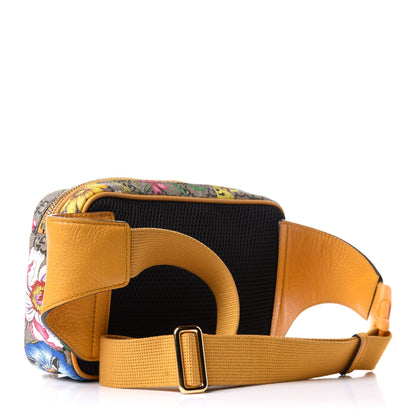 Gucci GG Supreme Monogram Flora Medium Ophidia Belt Bag Beige Multicolor Crop 3 of 13