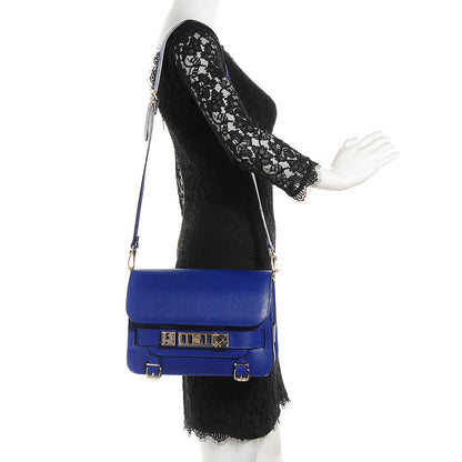 Proenza Schouler Textured Leather Mini PS11 Classic Shoulder Bag Ultramarine 2 of 8
