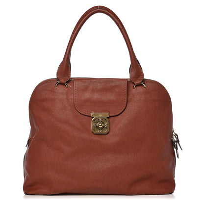 Chloe Buffalo Large Elsie Bowling Bag Whiskey 1 of 12