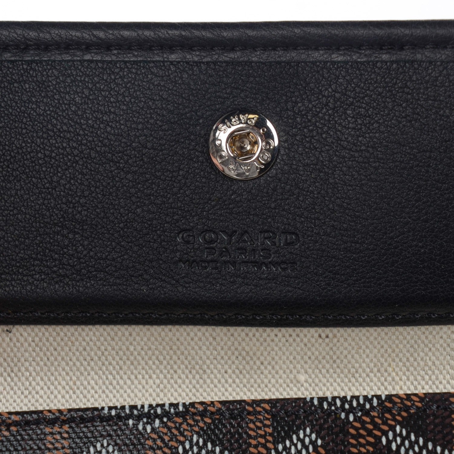 Goyard Goyardine Saint Louis GM Black 8 of 10