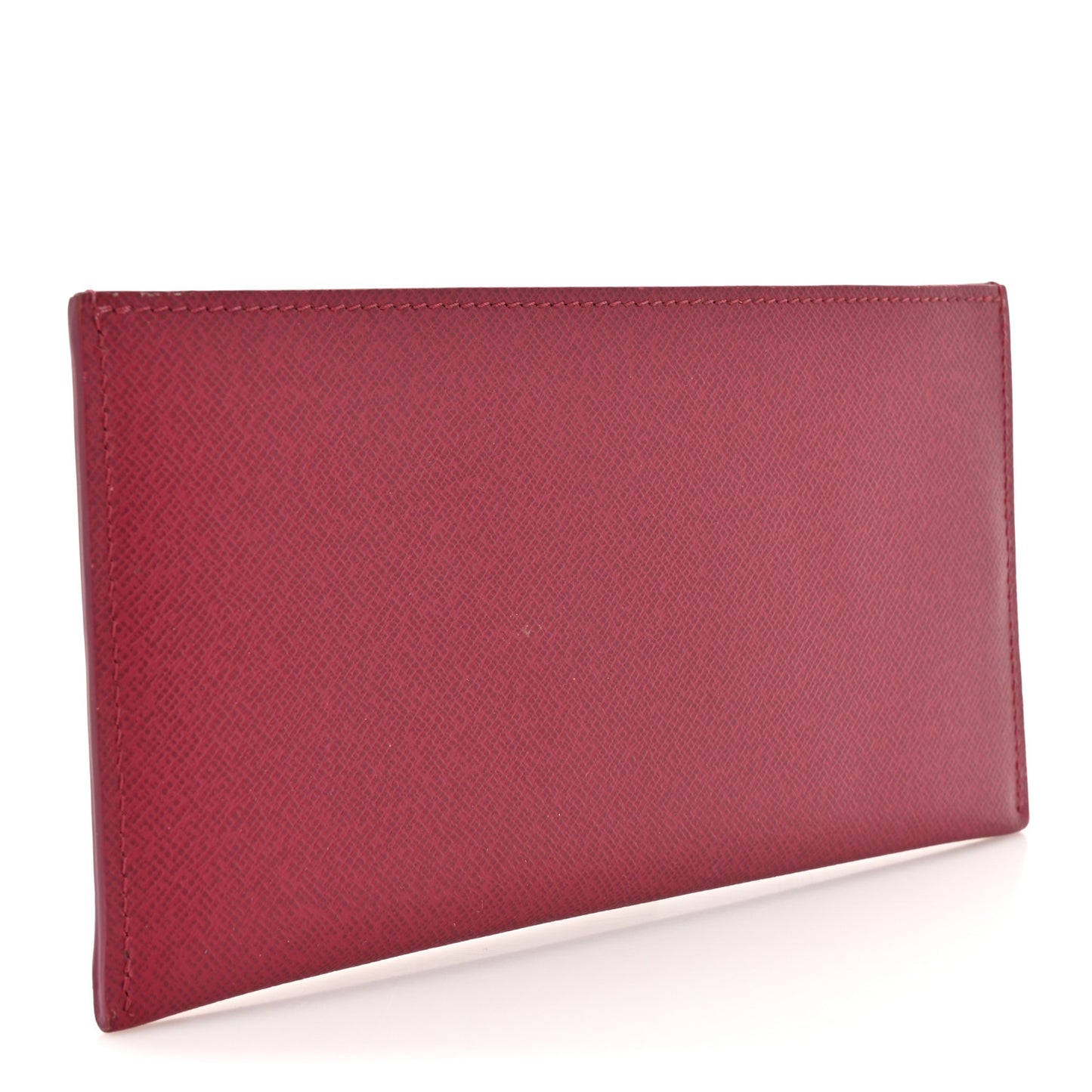 Calfskin Felicie Card Holder Insert Fuchsia