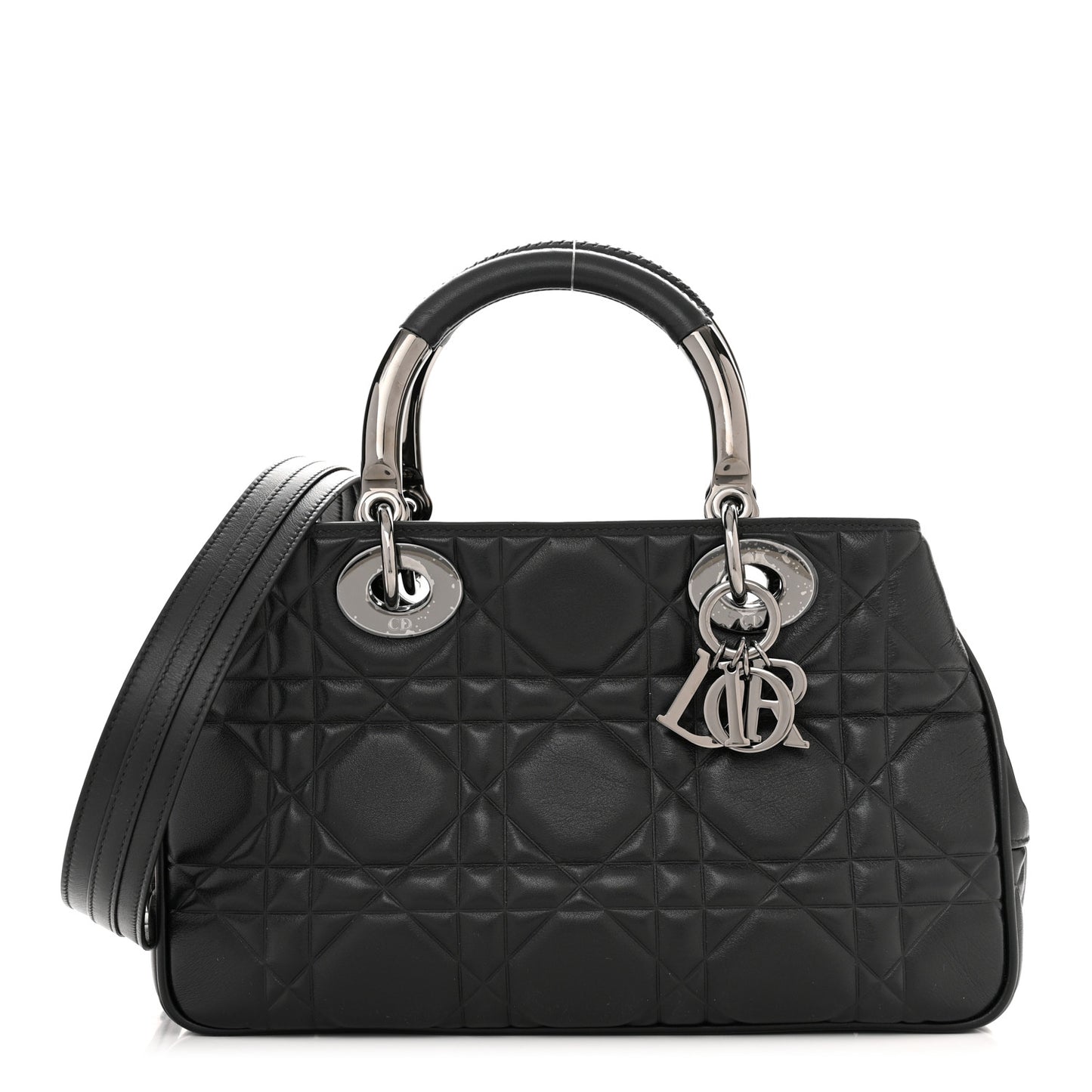 Lambskin Cannage The Lady 95.22 Black
