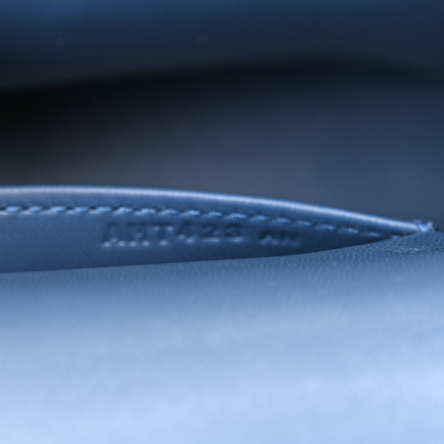 Epsom Mini Kelly Sellier 20 Bleu Agate