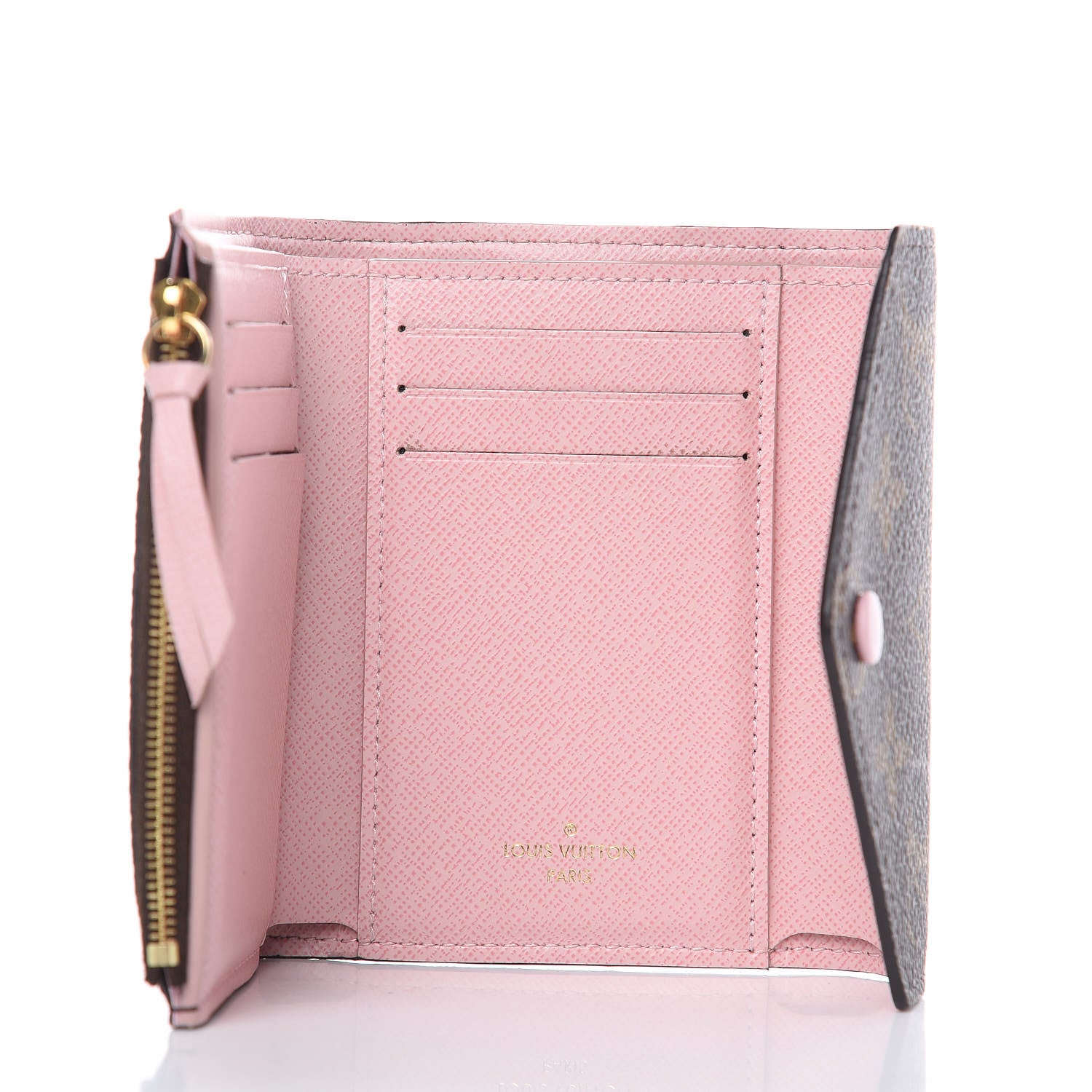 Louis Vuitton Monogram Victorine Wallet Rose Ballerine 5 of 11