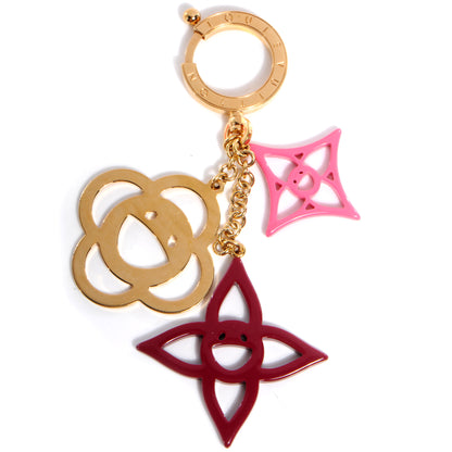 Louis Vuitton Cosmic Blossom Bag Charm Rose 1 of 4