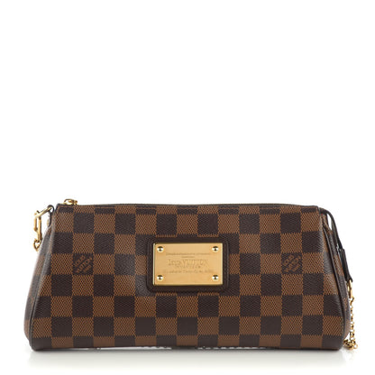 Louis Vuitton Damier Ebene Eva Clutch 1 of 7