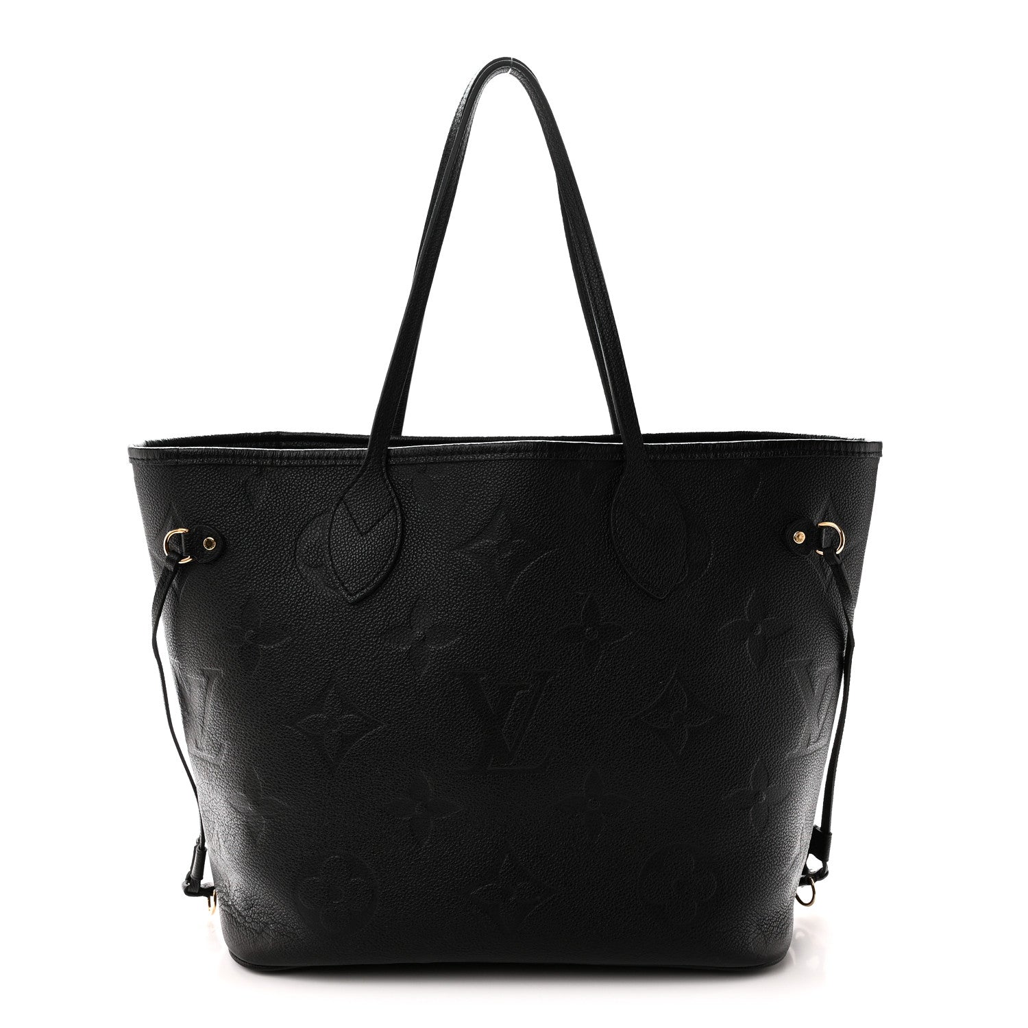 Louis Vuitton Empreinte Monogram Giant Neverfull MM Black 1 of 10