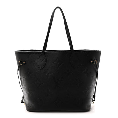 Louis Vuitton Empreinte Monogram Giant Neverfull MM Black 1 of 10