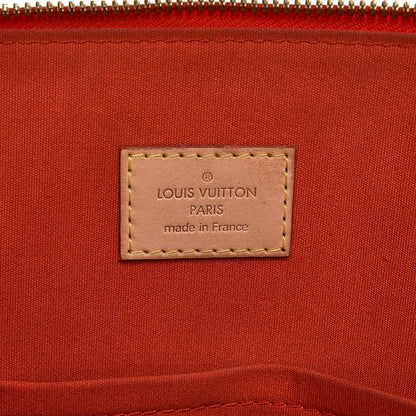 Louis Vuitton Vernis Alma GM Orange Sunset 6 of 9