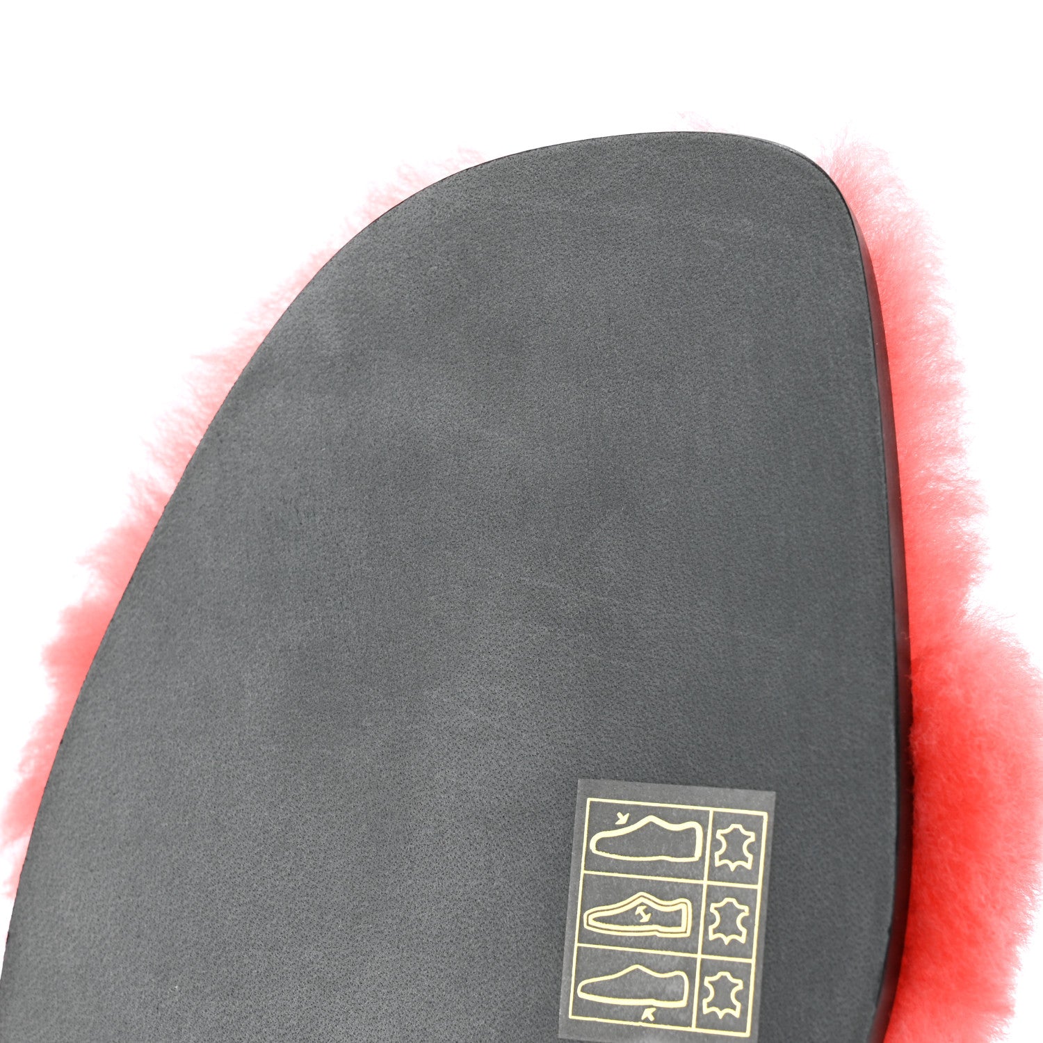 Hermes Woolskin Oran Sandals 39.5 Rose Du Desert 10 of 16