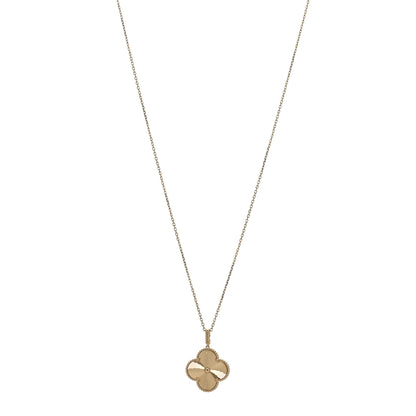 Van Cleef & Arpels 18K Yellow Gold Guilloche Magic Alhambra Long Necklace 1 of 5