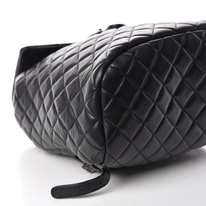 Chanel Lambskin Quilted Large Urban Spirit Backpack Black 5 of 10