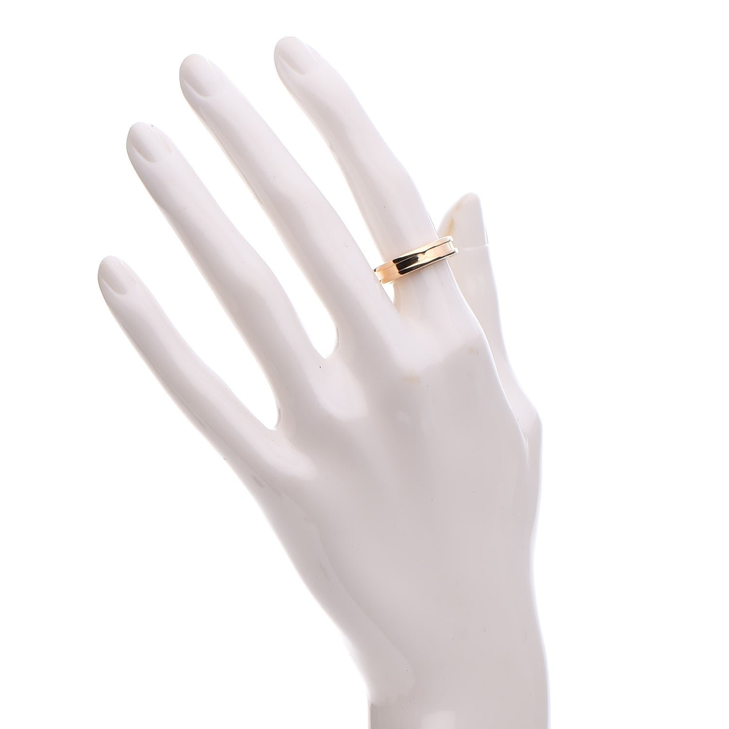 Bulgari 18K Yellow Gold B.Zero1 One-Band Ring 48 4.5 2 of 8