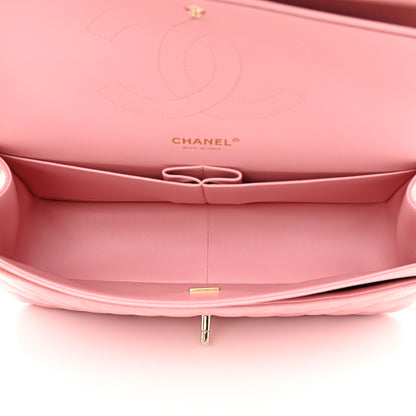 Chanel Caviar Quilted Jumbo Double Flap Pink 5 of 12