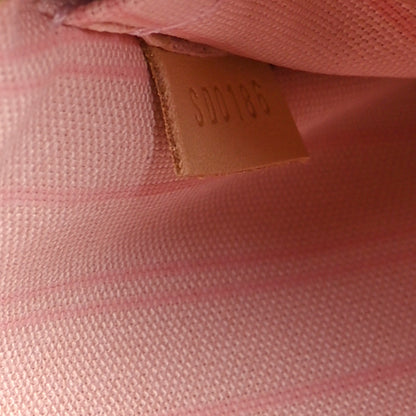 Louis Vuitton Damier Azur Neo Neverfull MM Rose Ballerine 9 of 13