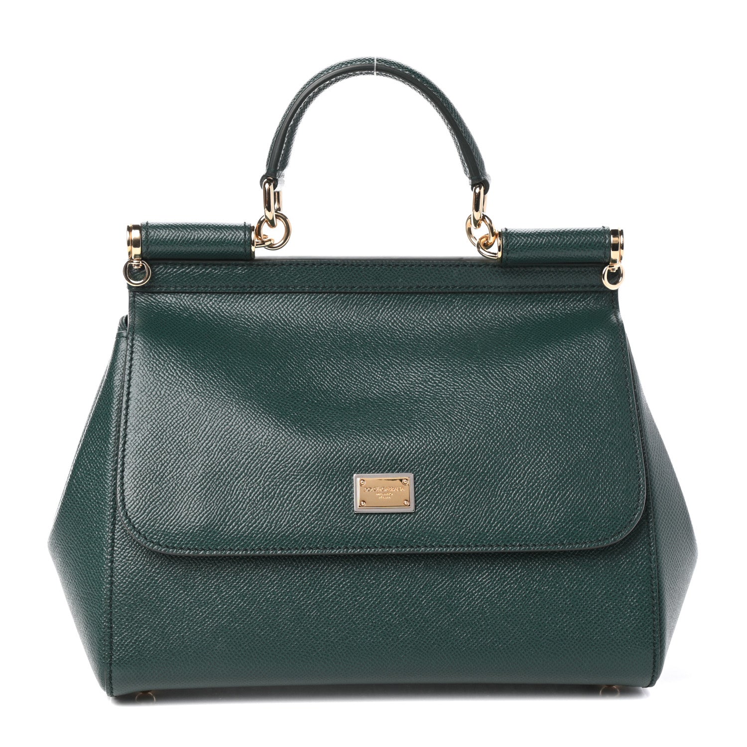 Dolce & Gabbana Dauphine Medium Miss Sicily Satchel Green 1 of 9