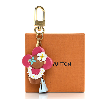 Louis Vuitton Resin Wood Vivienne Hawaii Bubblegram Alma BB Bag Charm Key Holder 5 of 5