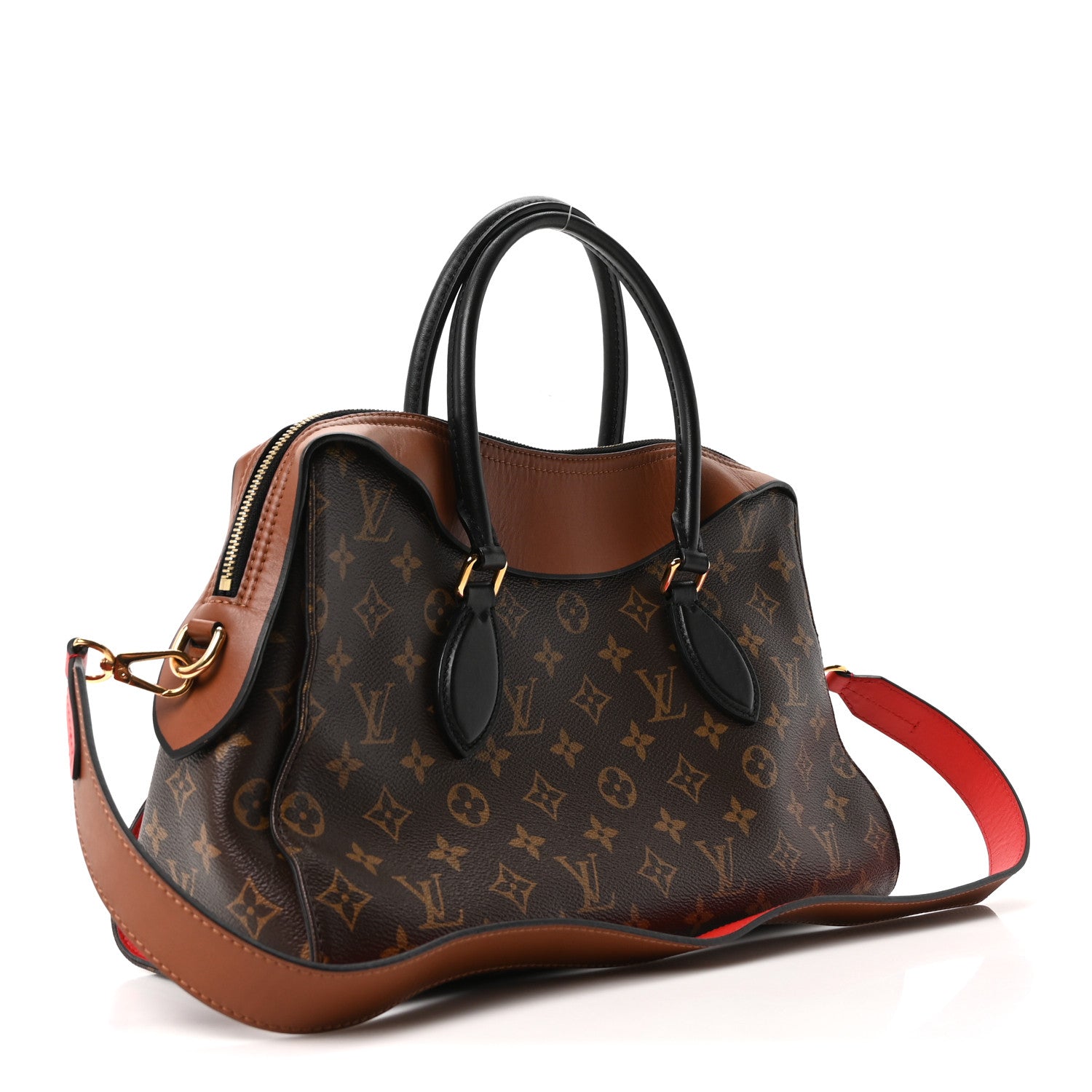 Louis Vuitton Monogram Tuileries Caramel Rouge 3 of 9
