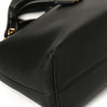 Fendi Vitello Dolce Chain Tail Gold Edition Medium By The Way Boston Bag Black Vintage Gold 11 of 13