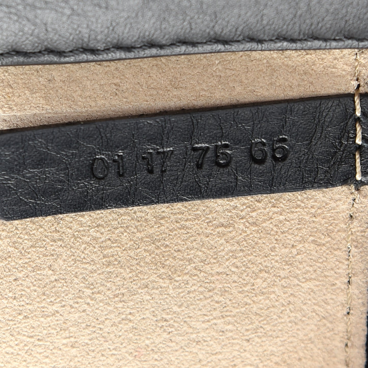 Suede Calfskin Mini Faye Shoulder Bag Black