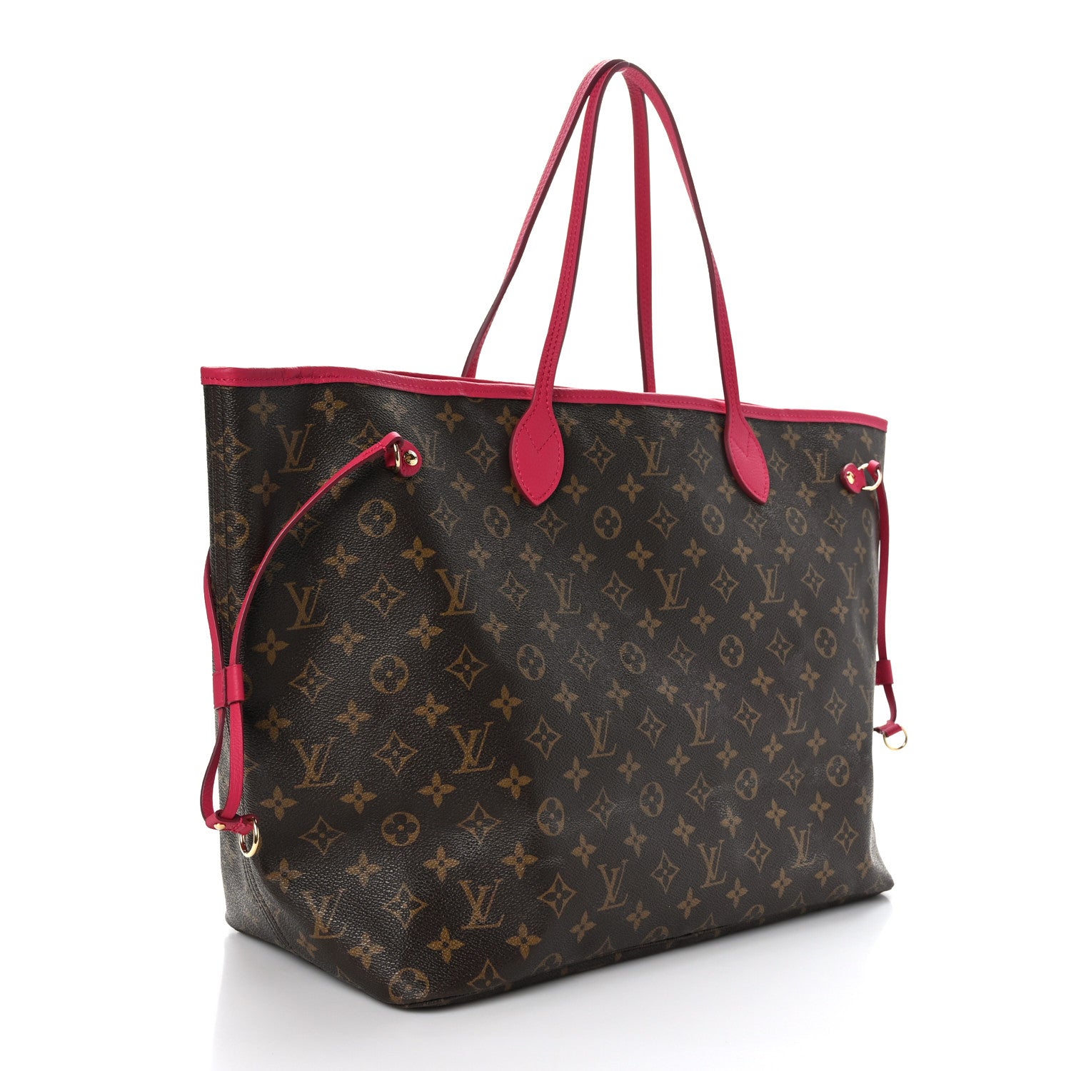 Louis Vuitton Monogram Articles de Voyage Ikat Neverfull GM Rose Indien 3 of 9