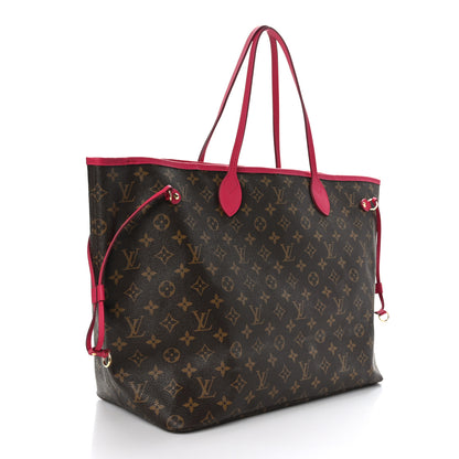 Louis Vuitton Monogram Articles de Voyage Ikat Neverfull GM Rose Indien 3 of 9