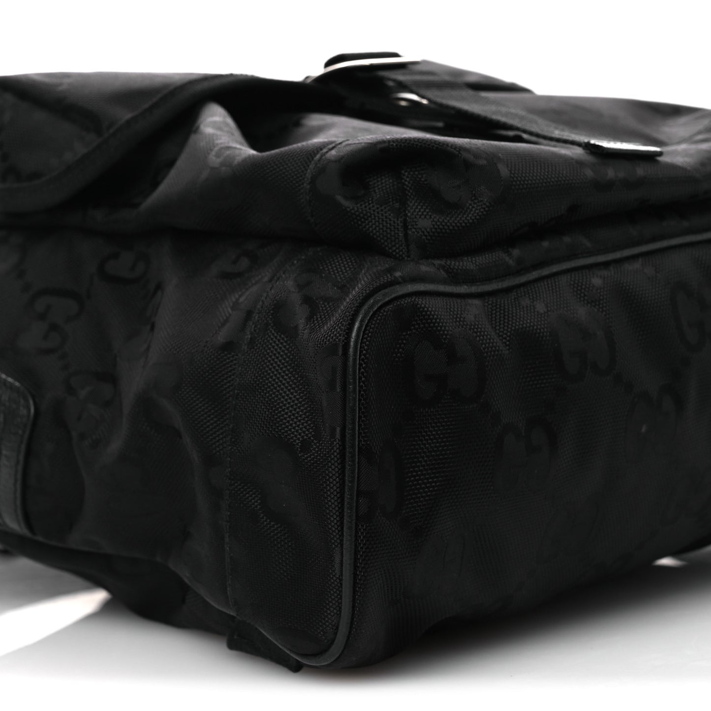 Econyl Nylon Monogram Off The Grid Backpack Black