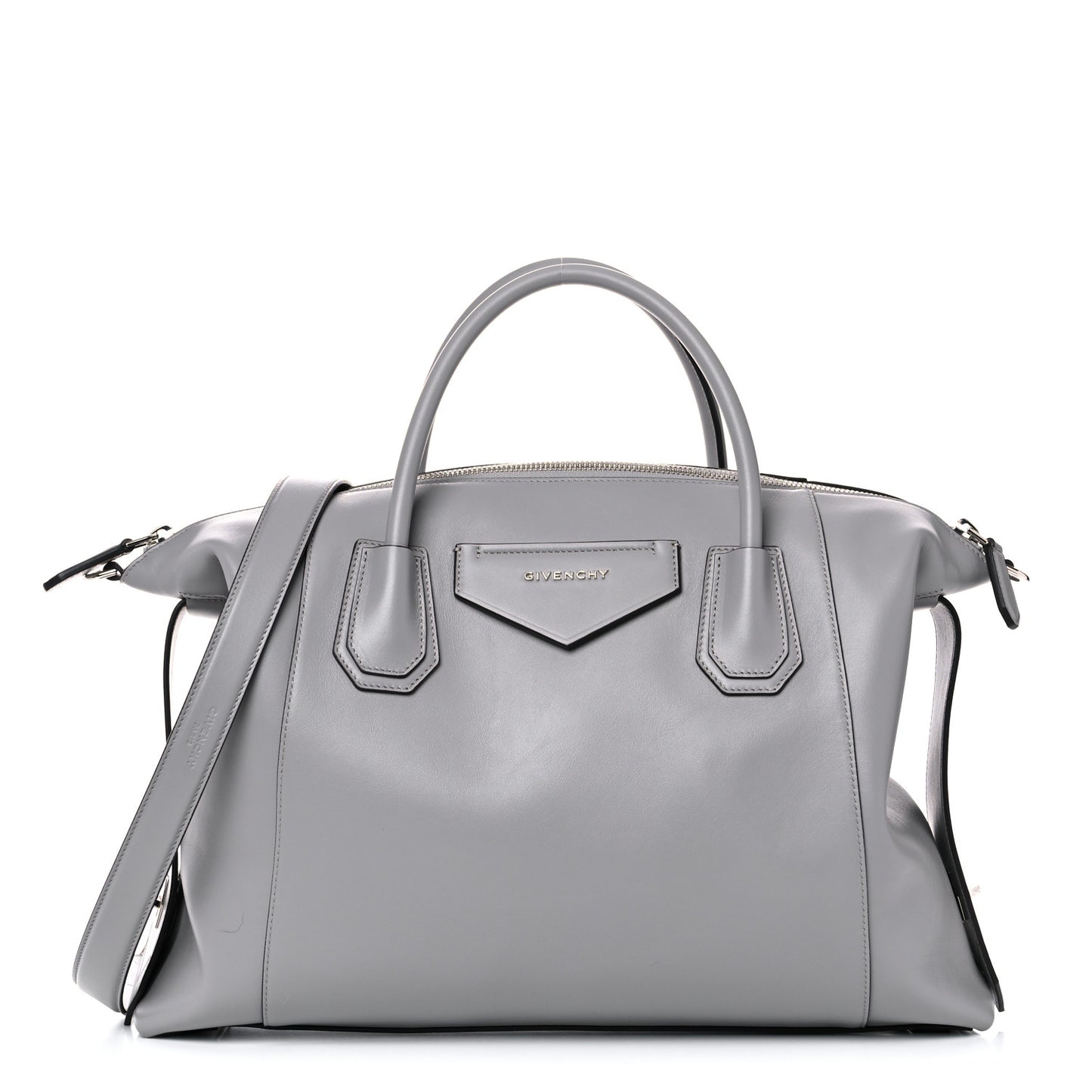 Soft Calfskin Medium Soft Antigona Pearl Grey