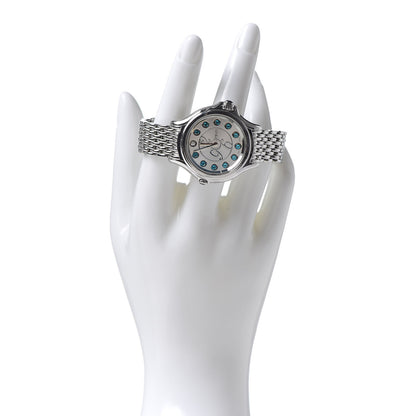 Fendi Stainless Steel Diamond Topaz 33mm Crazy Carats Quartz Watch 2 of 8