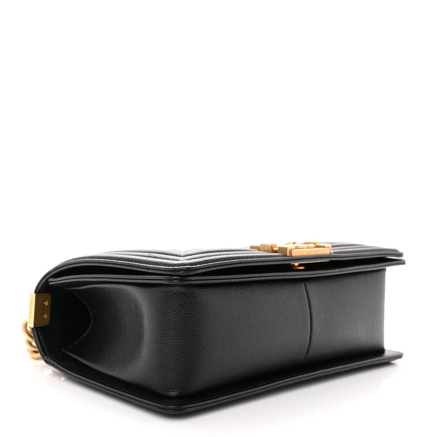 Chanel Caviar Quilted Medium Boy Flap Black 4 of 11