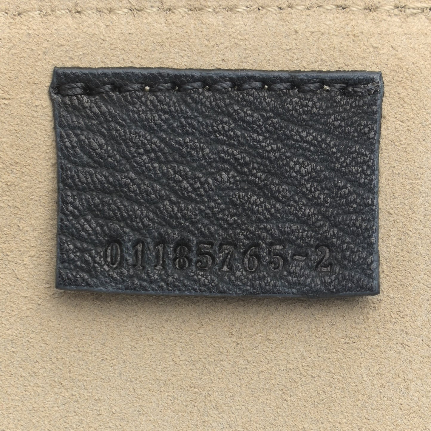 Grained Lambskin Mini Drew Shoulder Bag Black