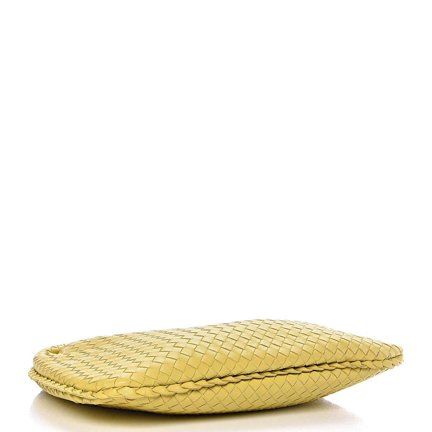 Nappa Intrecciato Medium Veneta Hobo Moutarde