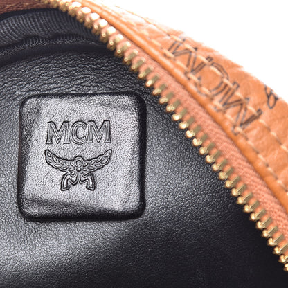MCM Visetos Side Stud X-Mini Stark Backpack Cognac 8 of 11