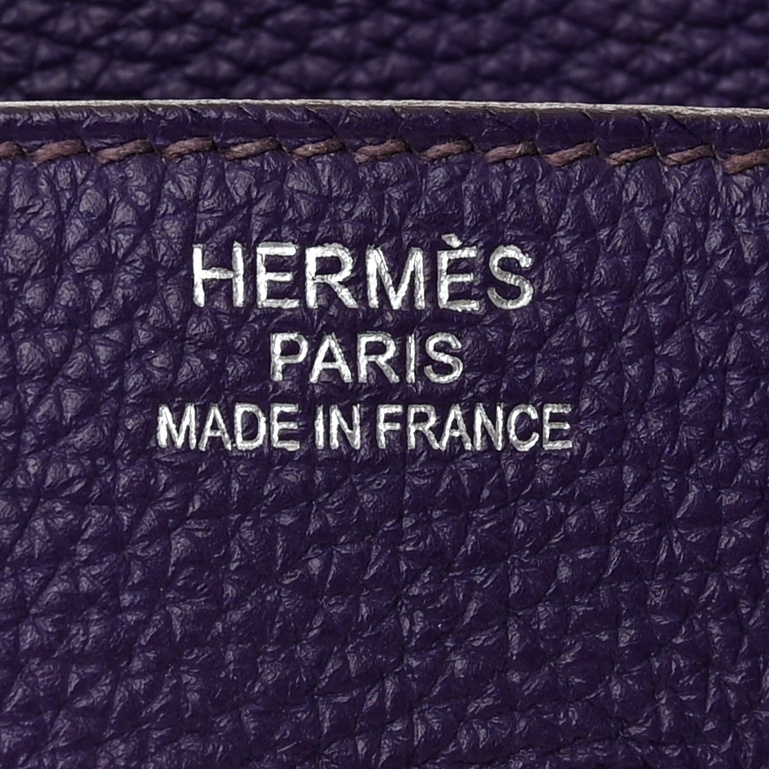 Hermes Togo Birkin 35 Iris 6 of 10