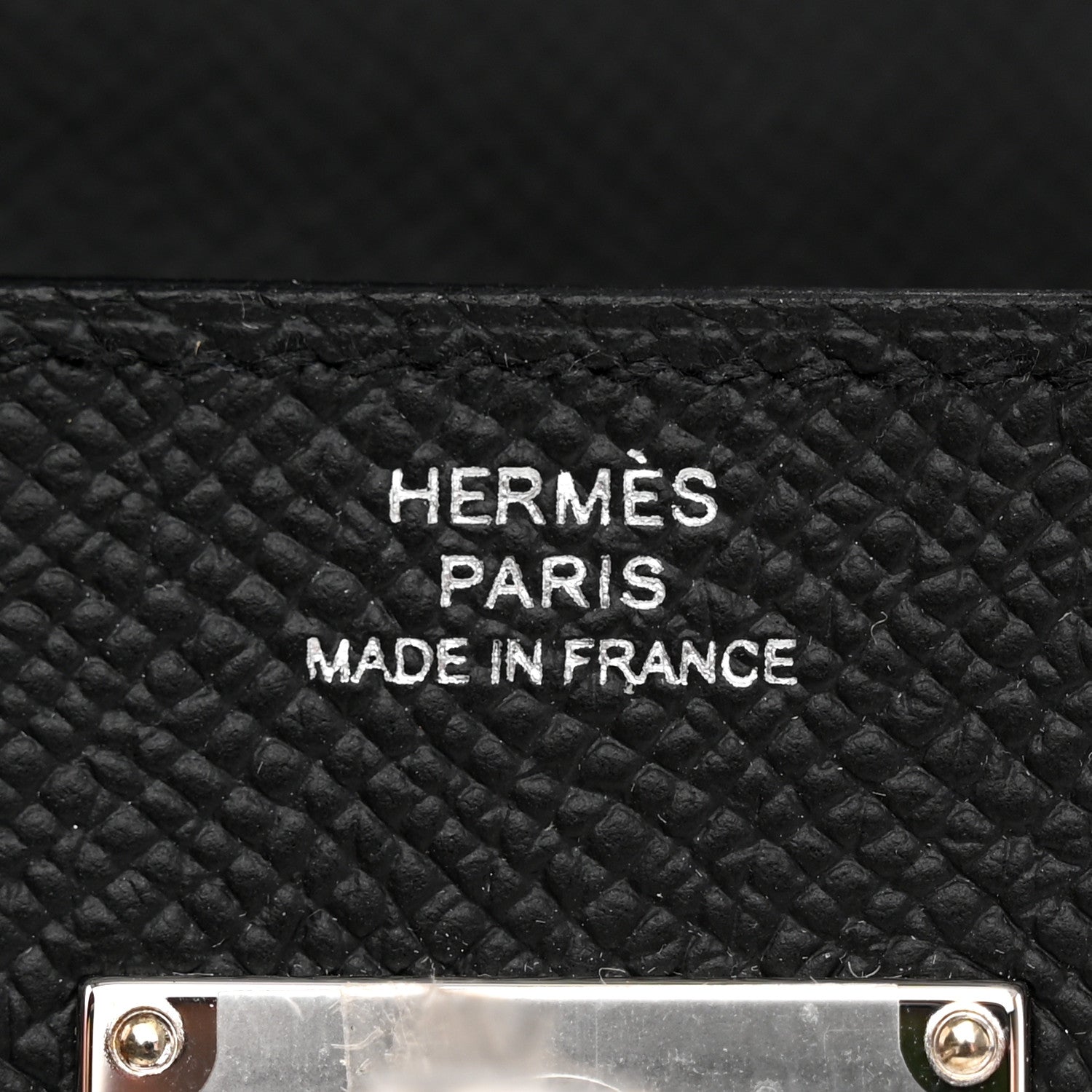 Hermes Epsom Kelly Wallet To Go Black 6 of 7