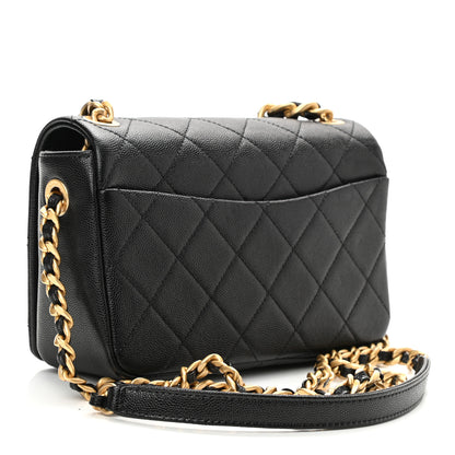 Chanel Caviar Quilted Small Fashion Therapy Flap Bag Black 3 of 11