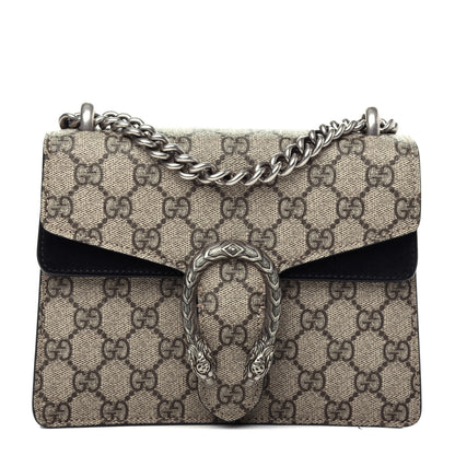 Gucci GG Supreme Monogram Mini Dionysus Shoulder Bag Black 1 of 10