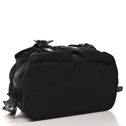 Prada Tessuto Nylon Saffiano Small Backpack Black 4 of 9