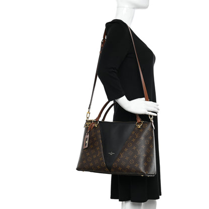 Louis Vuitton Monogram V Tote MM Black 2 of 12