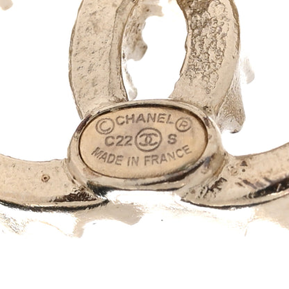 Chanel Crystal Star 5 CC Earrings Gold 4 of 5