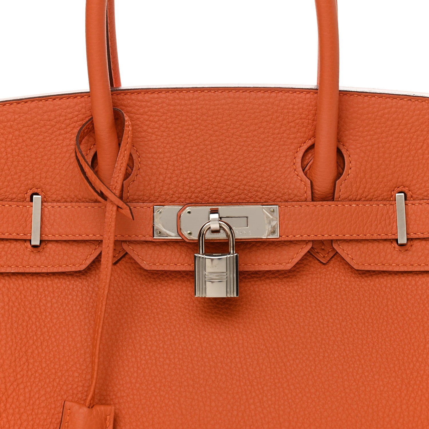 Hermes Togo Birkin 30 Orange 8 of 15