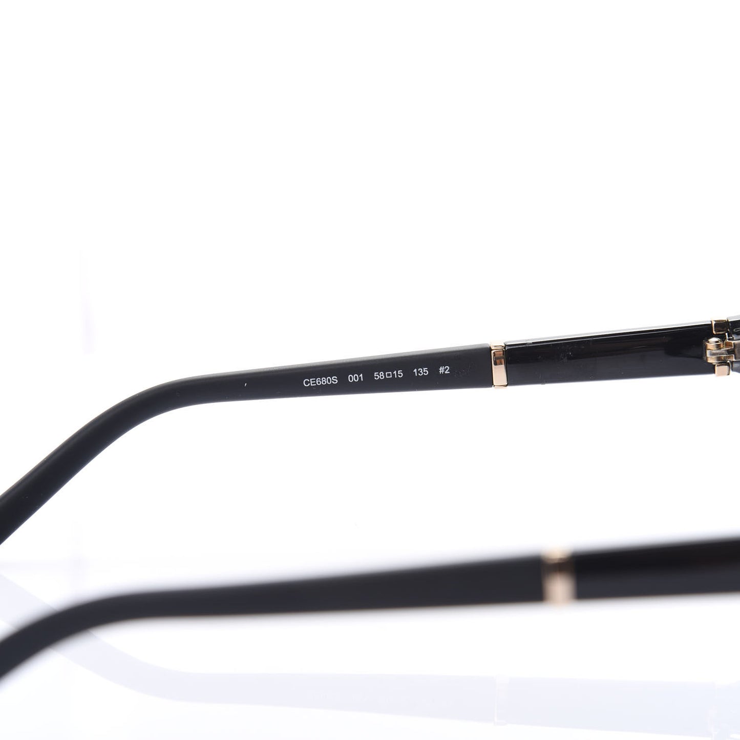 Oversized Round Sunglasses CE680S Black
