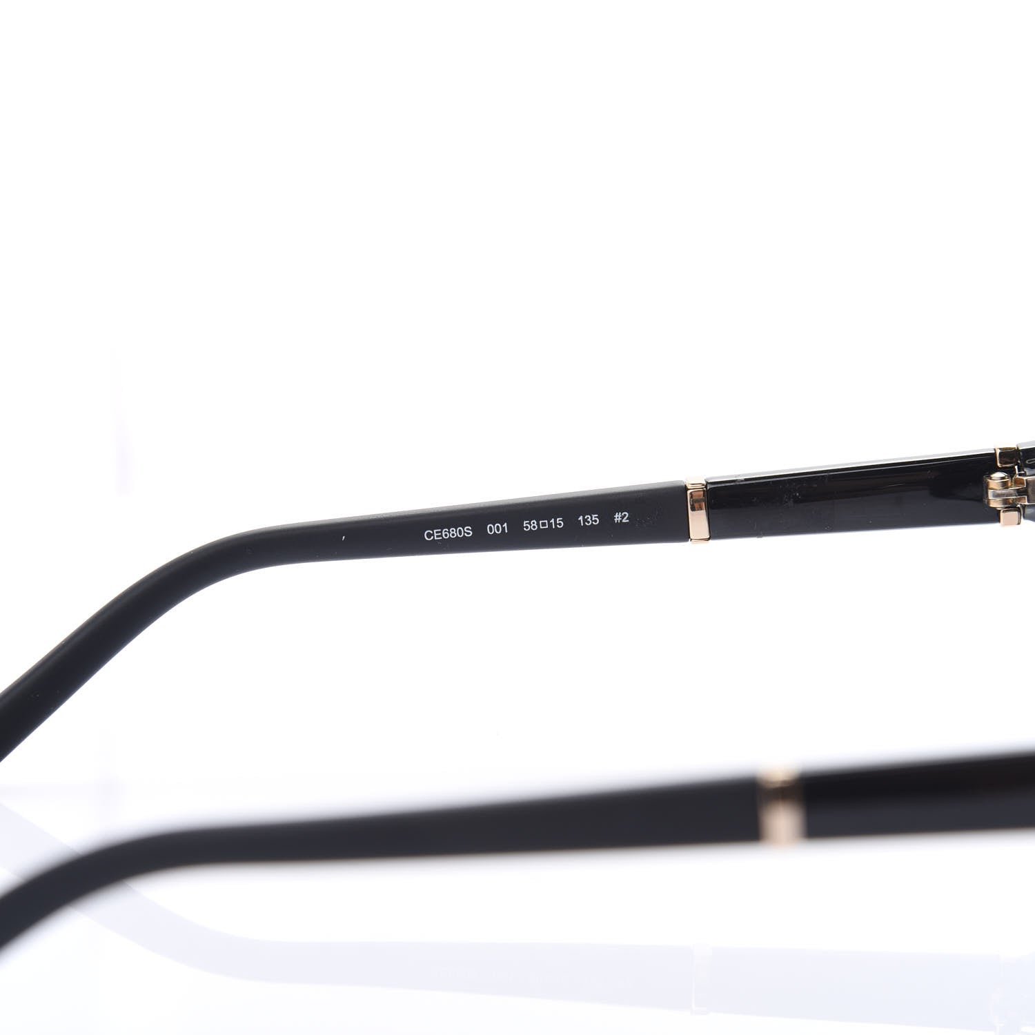 Chloe Oversized Round Sunglasses CE680S Black 5 of 7